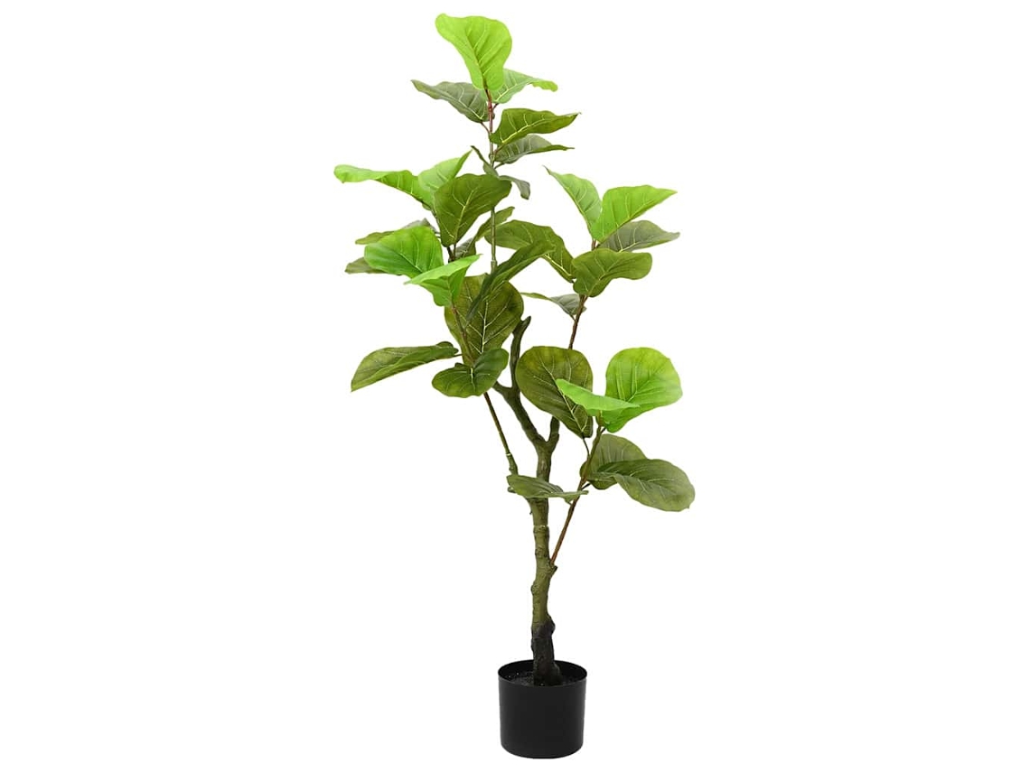 Vidaxl Figueira Artificial 30 Folhas 125 Cm Verde