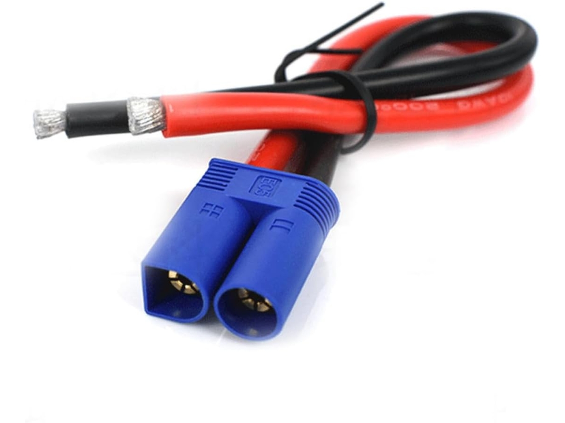Conector Macho À Prova D'água Para Uso Com Cabo, Material Plástico E Cobre.