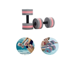 Mancuernas De Espuma Para Adultos Exercícios De Resistência Na Piscina Barras De Mão Fitness Aqua Talla Única Rojo