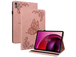 Capa Para Tablet Em Couro Pu Compatível Com Lenovo Tab M10, Com Suporte E Porta-cartões.