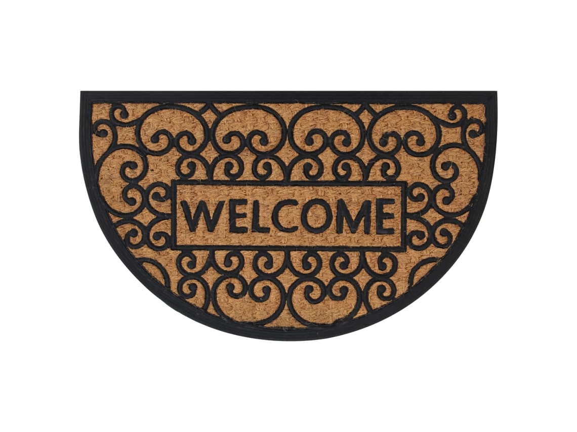 Door Mat, Door Mats Vidaxl Marrom Borracha
