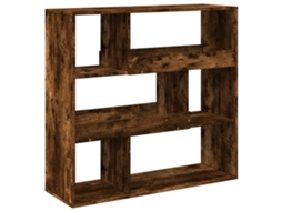 Estante/divisória 100x33x94,5 Cm Cor Carvalho Fumado MAISON EXCLUSIVE