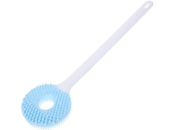 Escova De Banho Silicone Com Cabo Longo E Função Esfoliante Para Costas Corpo, Prática Para Homens E Mulheres
