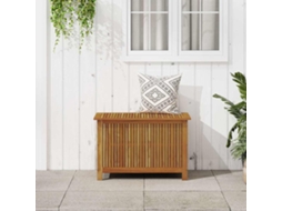 Vidaxl Caixa Arrumação Para Jardim 90x50x58cm Madeira Acácia Maciça