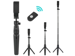 2 In 1 Selfie Stick Tripod Stand With Remote Control For Android For Ios Mobile Phone LAXISCREED