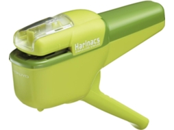 Grampeador Sem Grampos, 10 Folhas de Papel Sulfite Branco de 64 G/m², Importado do Japão BRILVIBERA (verde)