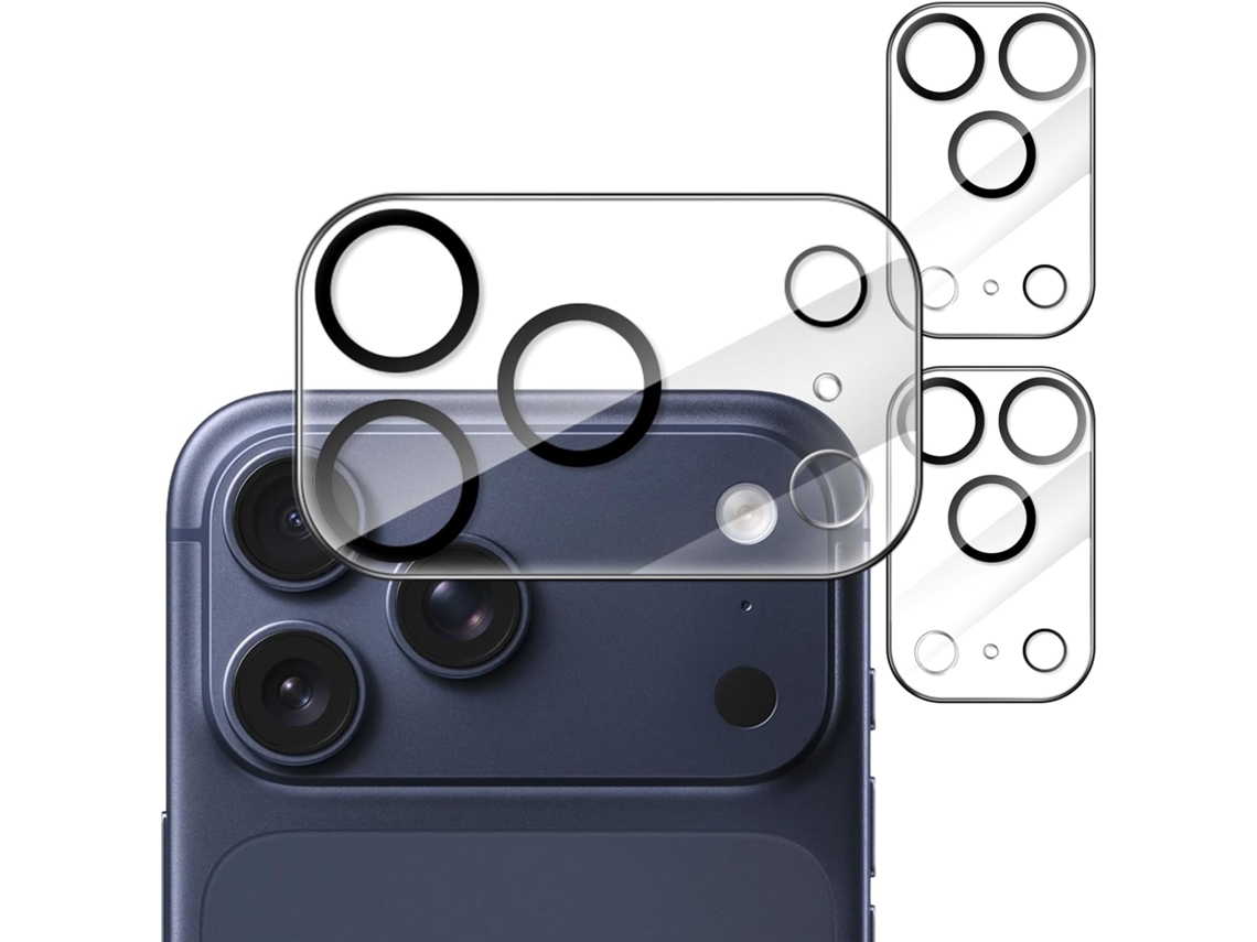 Protetor De Lente Câmera Para Iphone 17 Pro Max 6,9 ​​polegadas, Vidro Temperado 9h, Resistente A Arranhões, Compatível Com Capas,-aquaforge