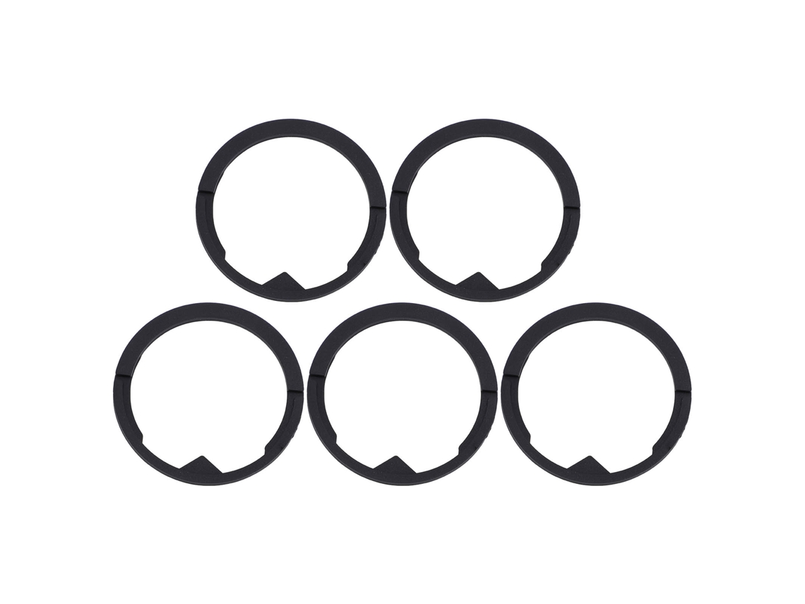 5pcs selo de Silicone para moedor de café Burr, evita obstruções