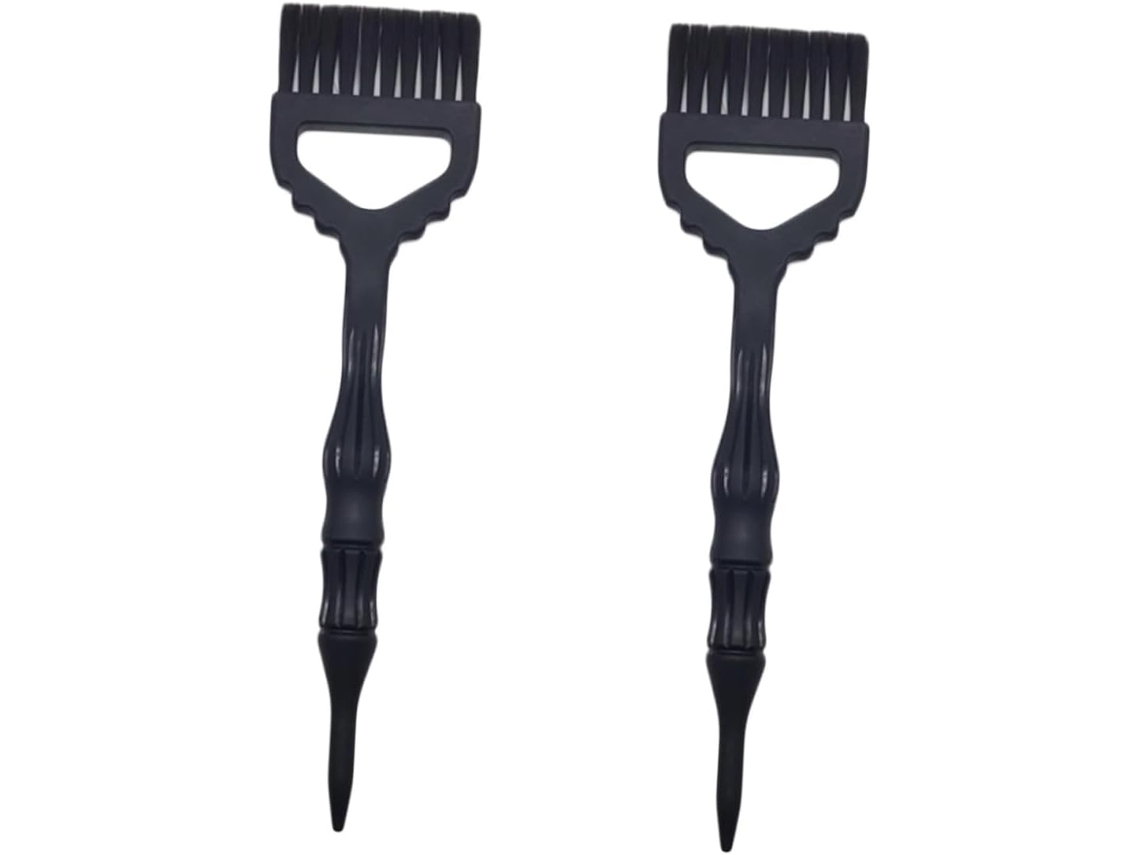 Pincel Didiseaon Para Tintura De Cabelo Em Nylon, Tamanho G, Preto, 2 Peças, Pente Profissional, Prático Para Colorir