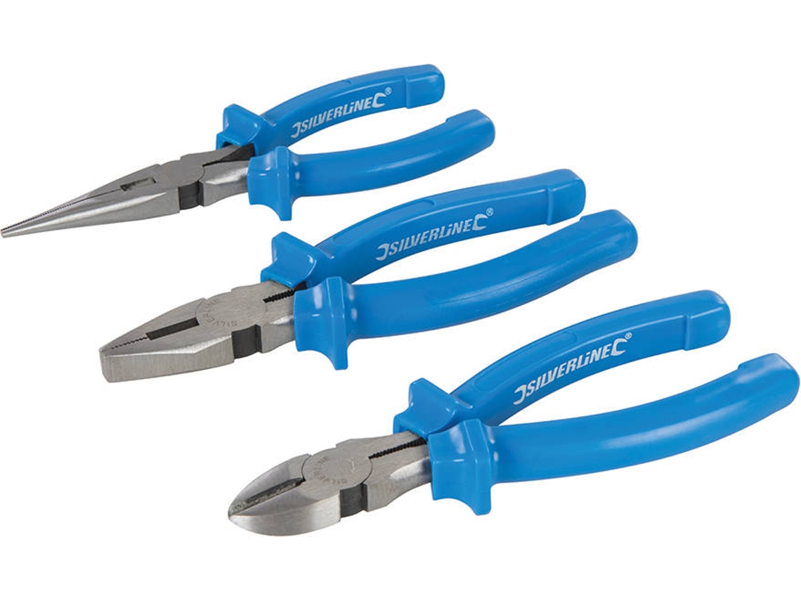 Conjunto de Alicate SILVERLINE 427610 - 3 peças