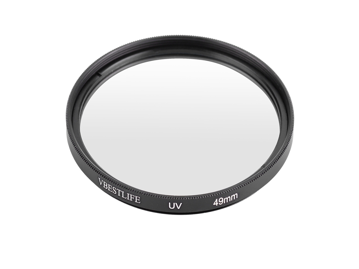 Filtro Uv Ultra Delgado Universal Vbestlife Para Cámaras Dslr 49mm Protector De Lente