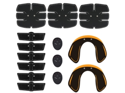 Lurelia Conjunto De Estimulador Muscular Smart Ems Com 14 Unidades (versão Com Bateria)