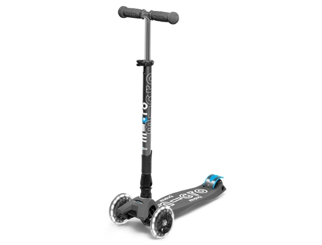 Scooter Maxi MICRO Deluxe Plegable Led (Idade recomendada: 5 - 12 Anos)