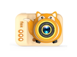 Câmera Infantil, Mini Câmera, Câmera Digital De Desenho Animado (raposa-amarelo) Czhhmart