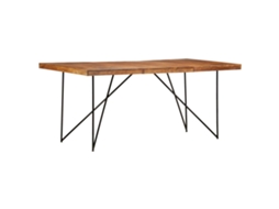 Vidaxl Mesa De Jantar 180x90x76 Cm Madeira De Acácia Maciça