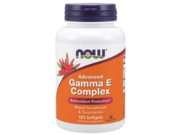 Advanced Gamma e Complex 120 Softgels NOW FOODS