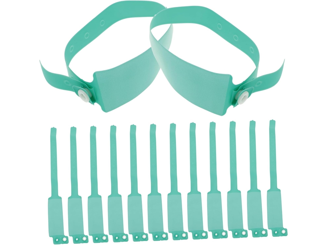 Pulseiras De Identificação Sewacc 100, Impermeáveis, Descartáveis E Confortáveis, Em Pvc, Para Pacientes, Crianças E