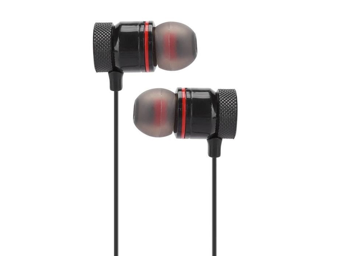 HURRISE Fone de Ouvido Sem Fio Bluetooth Fones de Ouvido Esportivos Estéreo com Cancelamento de Ruído Fones de Ouvido Intra-Auriculares Preto