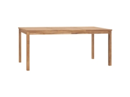 Vidaxl Mesa De Jantar Para Jardim 180x90x77 Cm Madeira Teca Maciça
