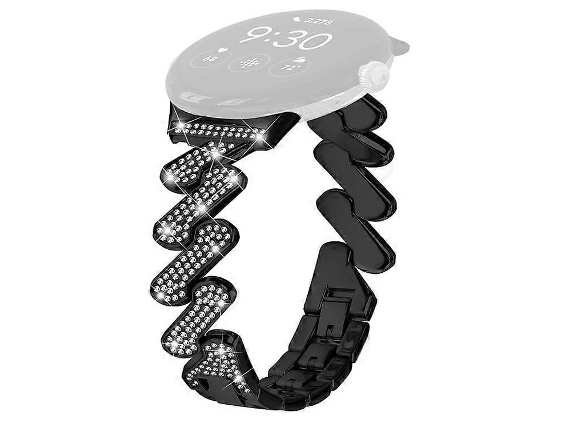 Pulseira De Relógio De Liga De Zinco Compatível Com Google Pixel Watch, Leve E Luxuosa, Decorada Com Strass. Olysi Shop