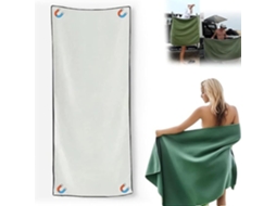 Toalha De Praia Com Fixação Magnética Para Atividades Externas. 76×190cmbrancoczhhmart
