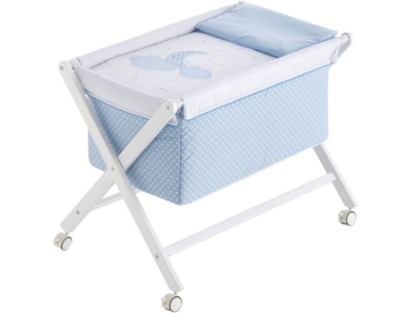 Capa para Miniberço  Moon Azul