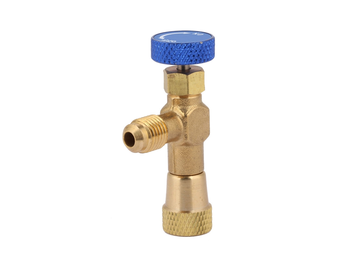 Mangueira De Carregamento De Gás Refrigerante 1/4" Com Válvula De Controlo De Fluxo Laxiscreed Para R22