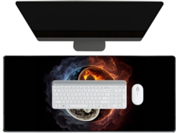 Mousepad Extra Grande Para Computador Mousepad Profissional Extra Grande, Elegante, Suave, Com Gokoco