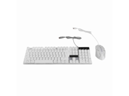 Aetheria combo Teclado e Mouse com Fio Rgb 104 Teclas Plug And Play para Gaming e Escritório