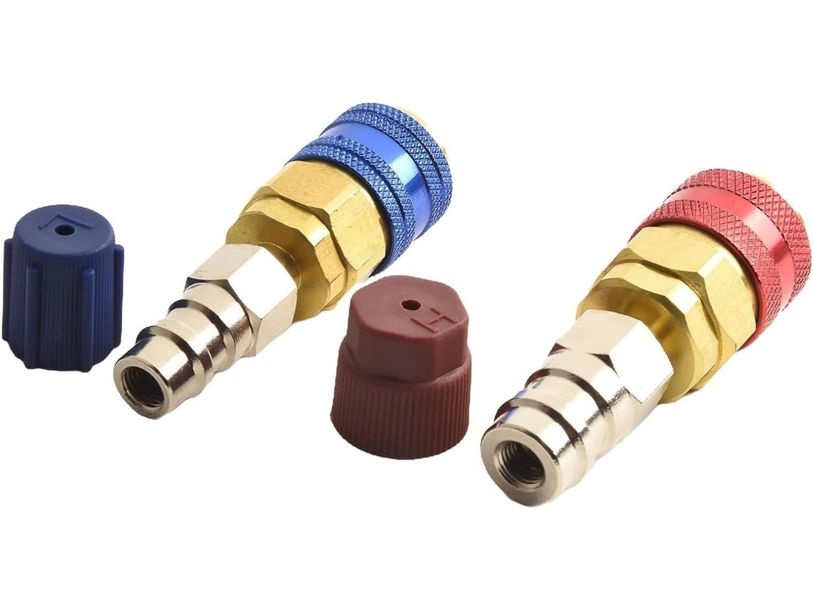 Adaptador de pressão para ar condicionado automotivo