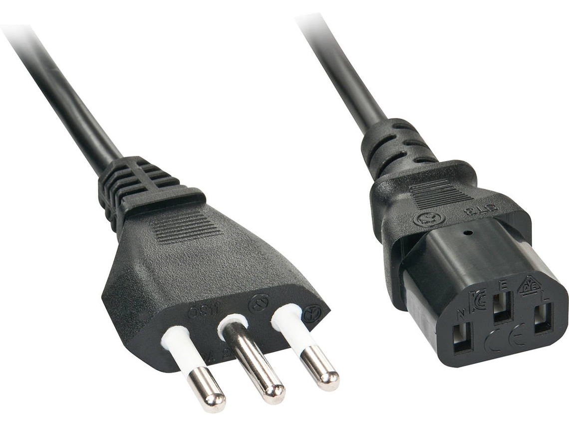 Cabo LINDY (2 m - Preto)