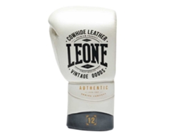 Luvas de Boxe de Couro Artificial Authentic 2 Branco 12 Ozleone1947