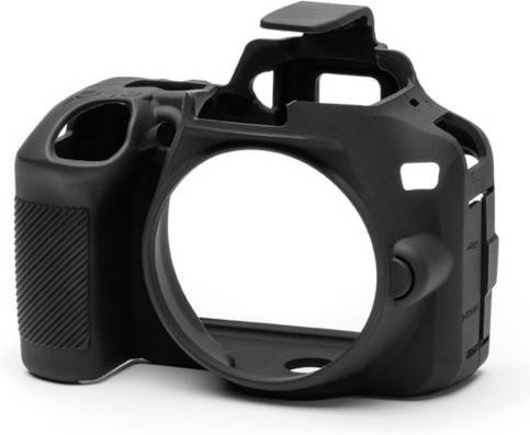Capa Protetora EASYCOVER Nikon D3500 (Preto - Compatibilidade: Nikon D3500 - Silicone)