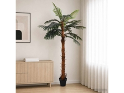 Vidaxl Árvore Artificial Cocuspalm Verde 70 X 20 X 200 Cm