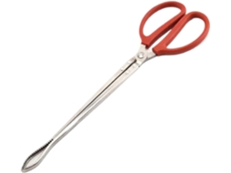 Pinças Para Churrasco Em Aço Inoxidável, Pinças Para Grelhar Em Aço Inoxidável De 30a 52cm Curvas