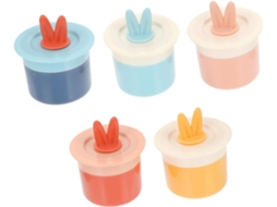 Conjunto De 5 Peças Para Espuma De Leite E Limpeza Facial