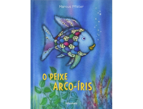 Livro O Peixe Arco Iris de Marcus Pfister (Português)