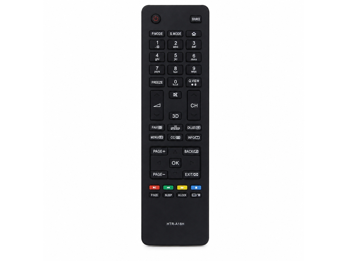 Comando À Distância Para Tv Compatível Com Haier Htr-a18h_dae