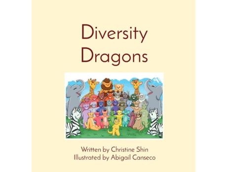 Livro Diversity Dragons De Christine Shin (inglês)
