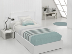 Edredão JVR Niza (Poliéster - Azul - 80 cm)
