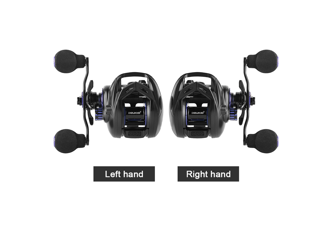 Molinete Baitcasting Carbono 5+1bb 6.3:1 Magnético