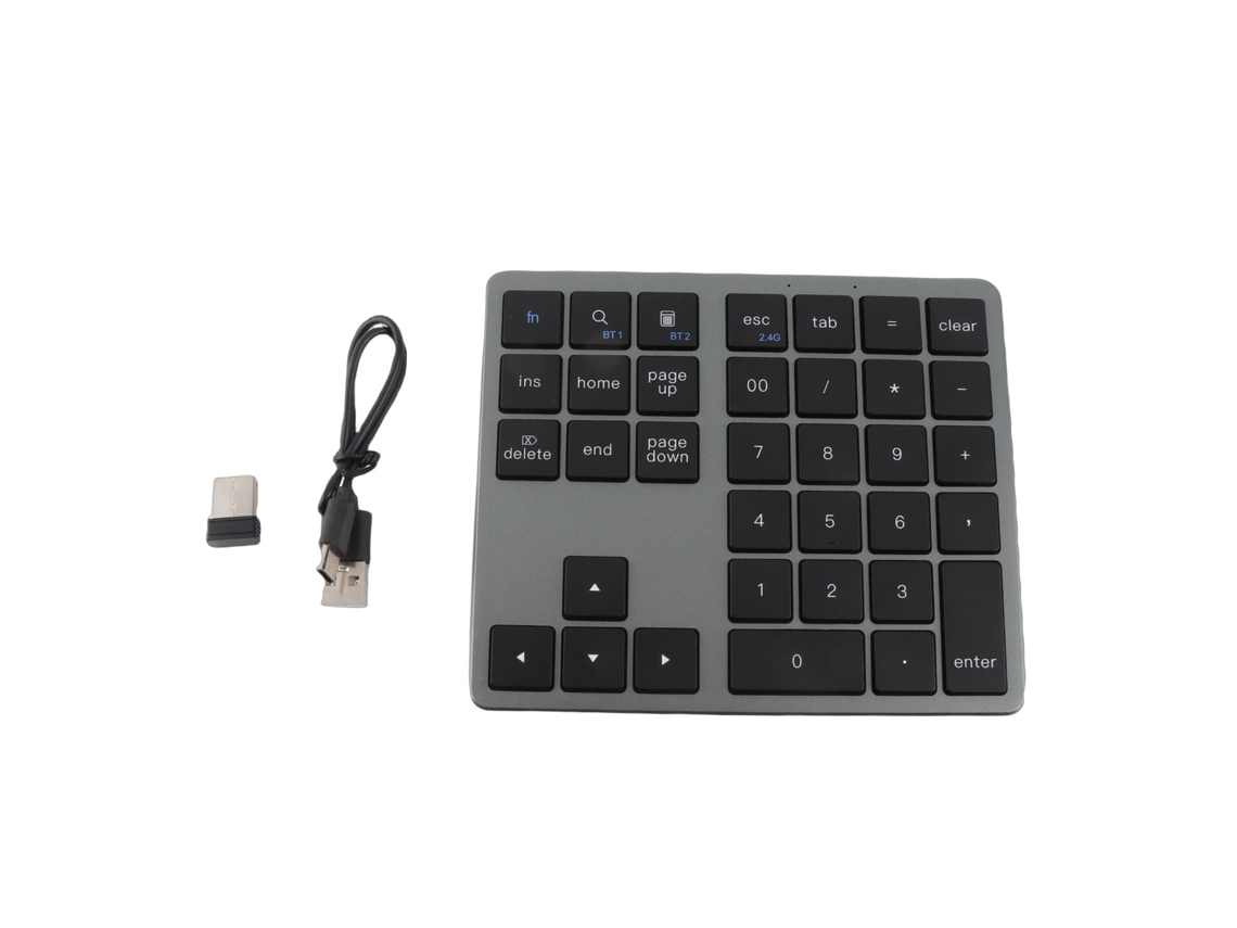 Teclado Numérico 2.4g Bluetooth 35 teclas | LAXISCREED