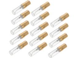 Frascos De Perfume Recarregáveis De 3ml Com Spray, Pacote Com 20 Unidades, Vidro Transparente, Mini Frascos.