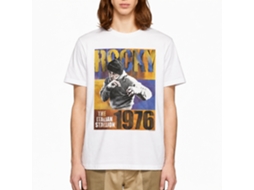 Rockinstone Rocky Movie White Adult Shirt Size:m