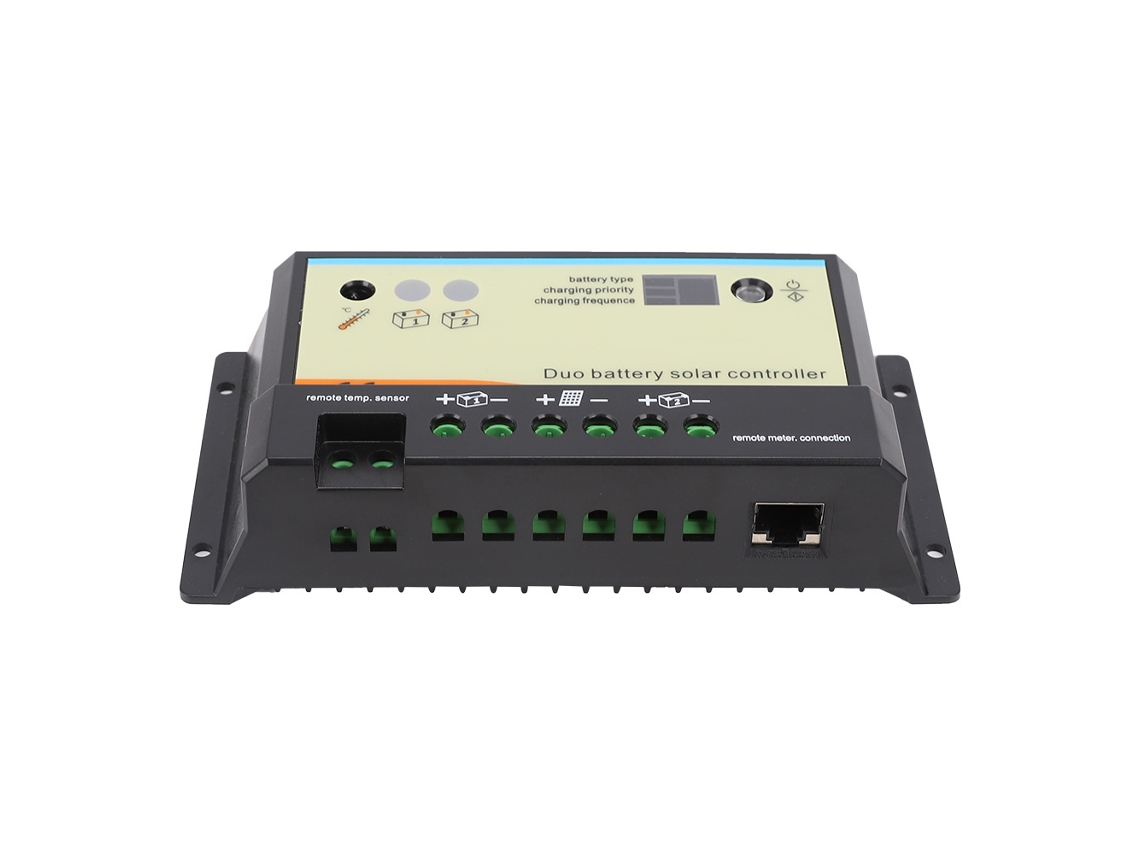 Controlador Solar Laxiscreed Pwm Com Regulação E Carregamento De Bateria Dupla