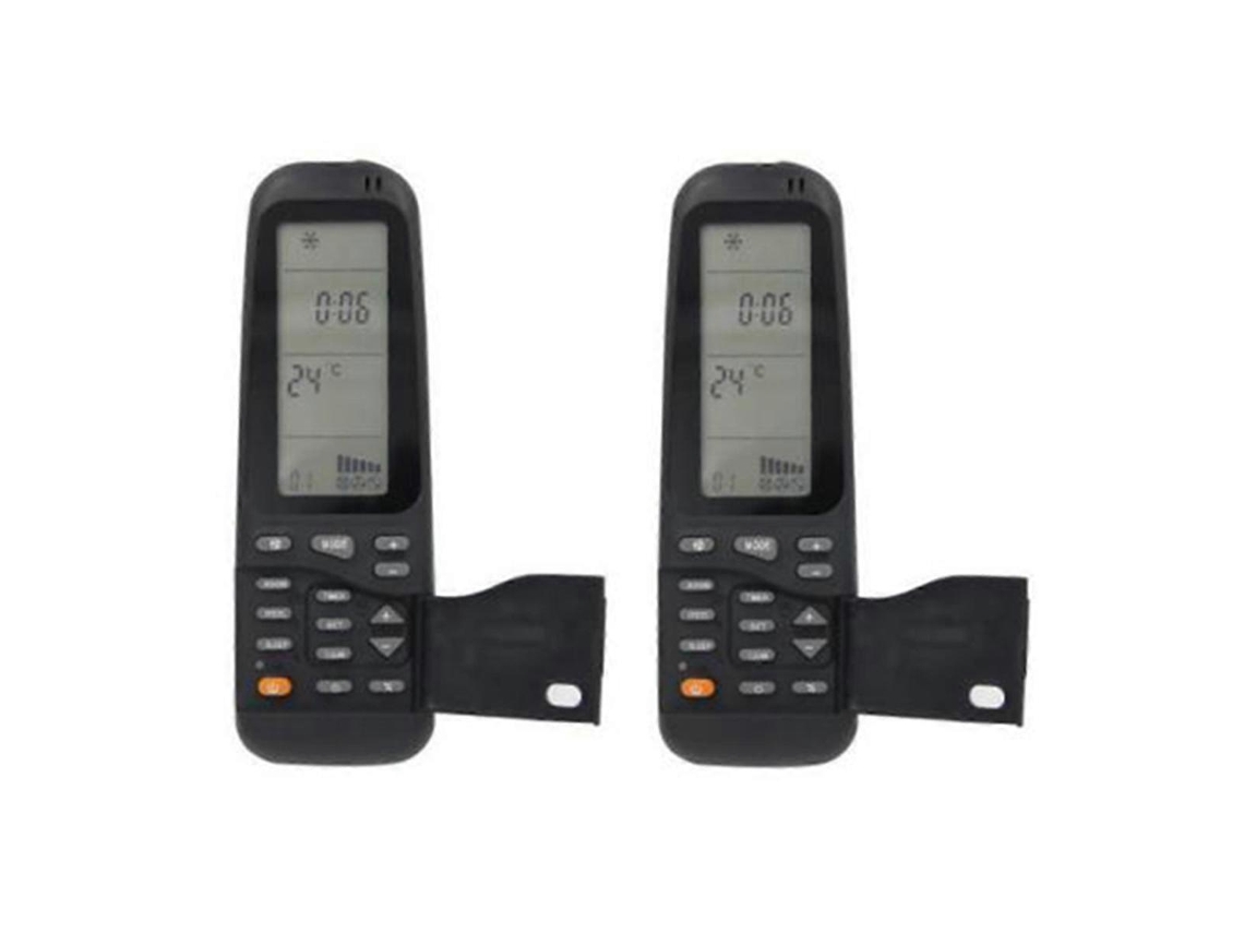 2 Unidades De Controle Remoto Universal 25 Em 1 Para Ar Condicionado
