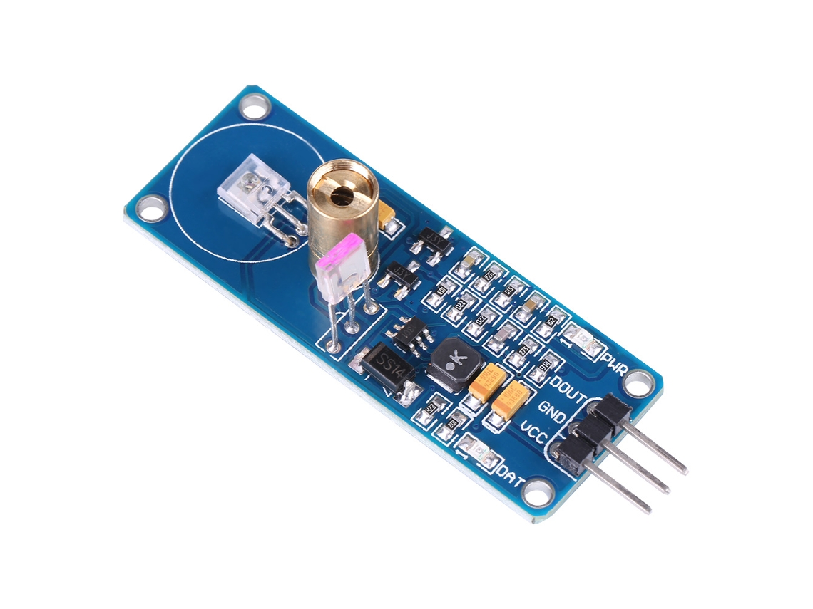 Módulo Detector De Obstáculos Com Sensor Laser 1pc - Alcance Efetivo De 1,5 Metro (transmissor E Receptor)