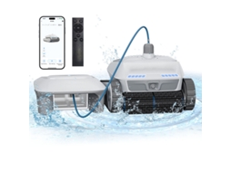 Robot Aspirador de Piscinas Sem Fios AIRROBO Pc200, 4 motores, bateria 10400mAh, controle por app, autonomia 150min AIRROBO