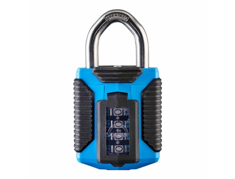 Cadeado Com Combinação Squire 50 Mm Aço Inoxidável Azul