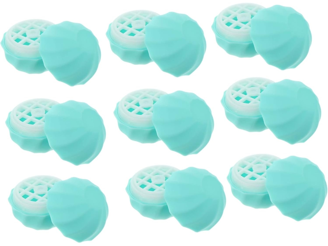 Conjunto De 10 Tubos De Batom Esféricos Reutilizáveis De 5ml Em Plástico Leve Para Maquiagem.